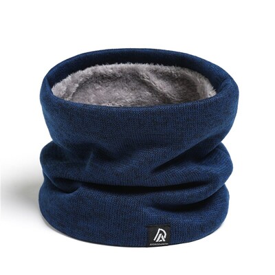 Unisex, topli zimski plišani šal od kašmira, žene, muškarci, pletena maska za cijelo lice, snood šalovi, debele šalove, bufanda, prigušivač novo