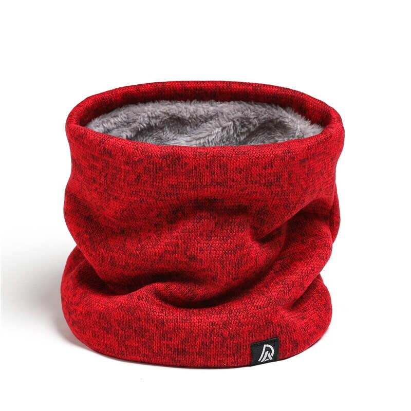 Unisex, topli zimski plišani šal od kašmira, žene, muškarci, pletena maska za cijelo lice, snood šalovi, debele šalove, bufanda, prigušivač novo
