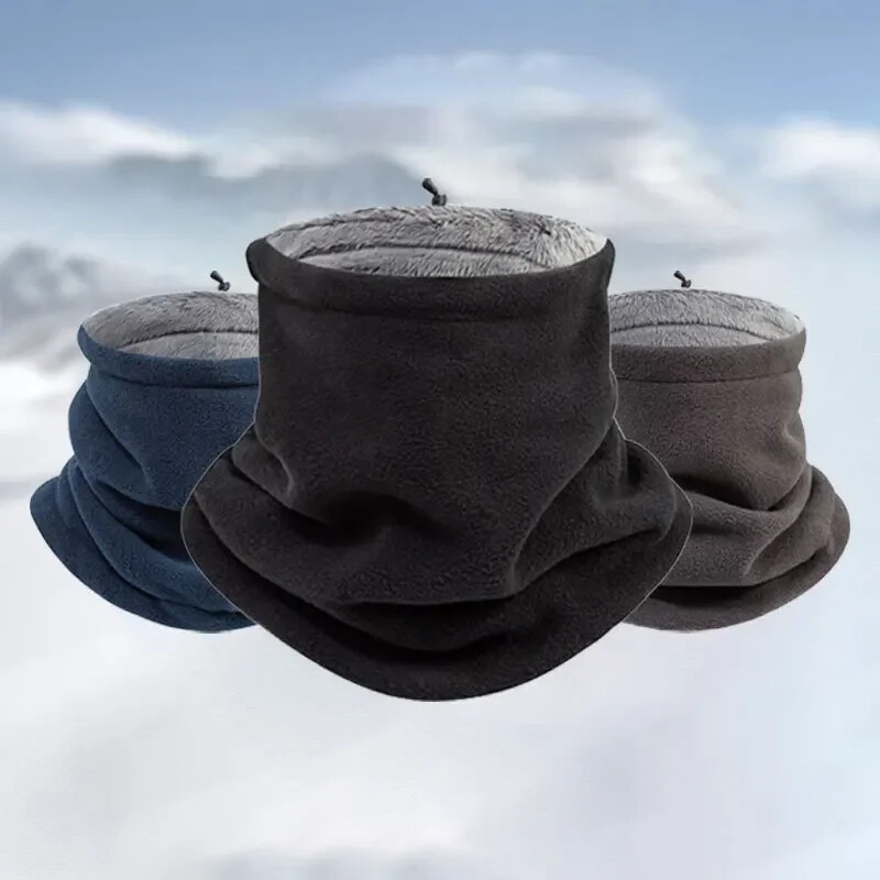 Încălzitor de gât de iarnă Polar termic pentru motocicletă cu tub gros Gheter pentru față eșarfă rezistentă la vânt Bărbați Femei Bandană Ciclism în aer liber Bentita pentru cap