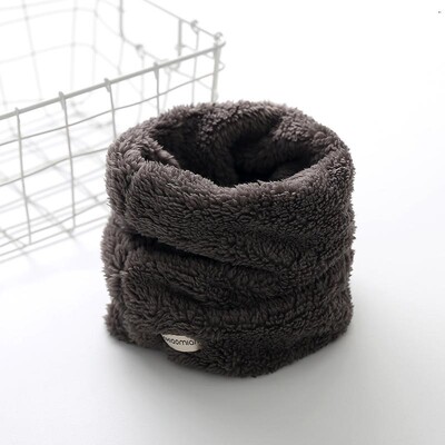 Βελούδινο κασκόλ για κορίτσια στο λαιμό Μικρό χειμωνιάτικο μαντίλι Χοντρό ζεστό αγόρι μωρό βελούδινο γιακά Παιδικό δαχτυλιδιάκι μωρό μωρό χειμωνιάτικα αξεσουάρ για μωρά