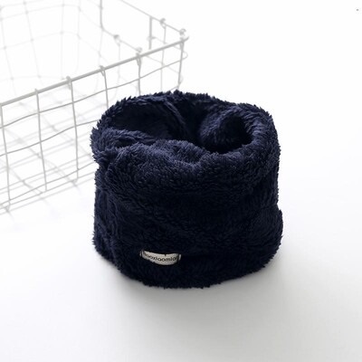 Βελούδινο κασκόλ για κορίτσια στο λαιμό Μικρό χειμωνιάτικο μαντίλι Χοντρό ζεστό αγόρι μωρό βελούδινο γιακά Παιδικό δαχτυλιδιάκι μωρό μωρό χειμωνιάτικα αξεσουάρ για μωρά