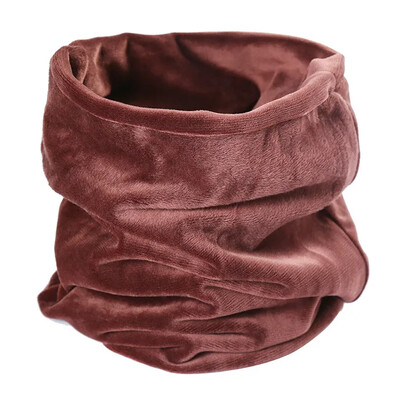 Rudens/ziemas vīriešu sieviešu kakla sildītājs viena apļa adīta šalle Moderns āra aksesuārs silts ērts šalle