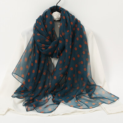 Ελαφρύ μέσα από μεταξωτό κασκόλ Γυναικεία με λεπτές στολές Παραλία Ταξιδιωτικό μαντίλι με λουλουδάτο μακρύ πέπλο Πολυτελή κασκόλ Μαλακά Premium Pareos