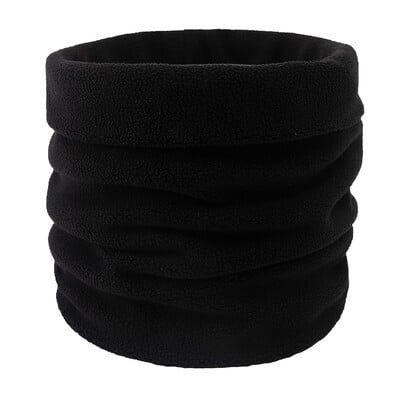 Lână polară solidă, unisex, tricotată, eșarfă caldă, iarnă, toamnă, inel, femei, bandană, șal, bărbați, bandă pentru gât, șal