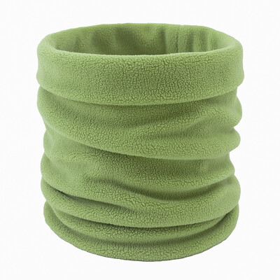 Lână polară solidă, unisex, tricotată, eșarfă caldă, iarnă, toamnă, inel, femei, bandană, șal, bărbați, bandă pentru gât, șal