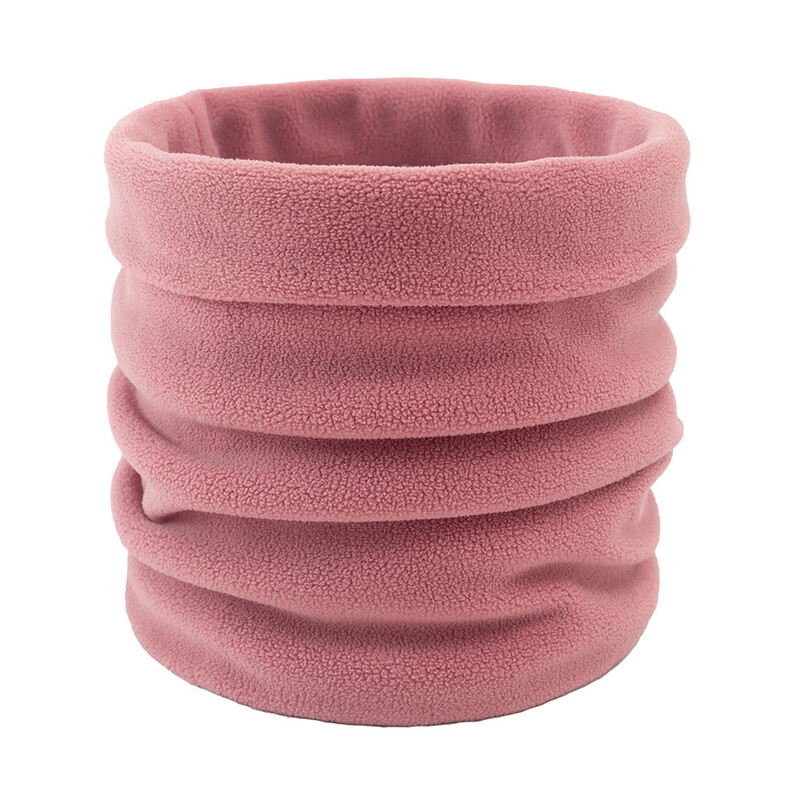 Lână polară solidă, unisex, tricotată, eșarfă caldă, iarnă, toamnă, inel, femei, bandană, șal, bărbați, bandă pentru gât, șal