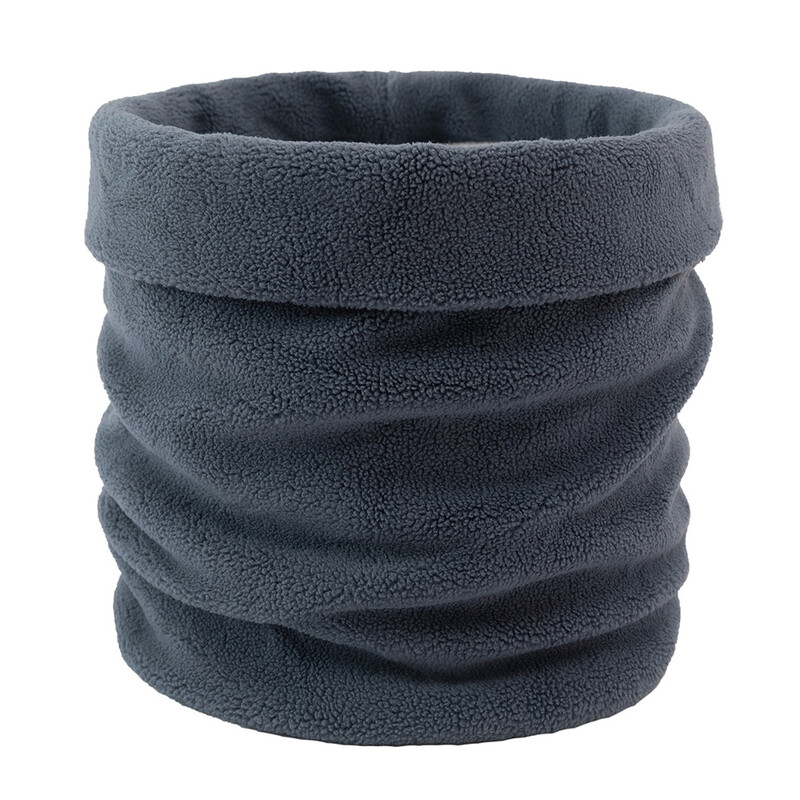 Lână polară solidă, unisex, tricotată, eșarfă caldă, iarnă, toamnă, inel, femei, bandană, șal, bărbați, bandă pentru gât, șal