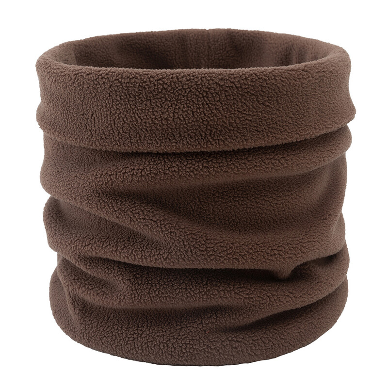 Lână polară solidă, unisex, tricotată, eșarfă caldă, iarnă, toamnă, inel, femei, bandană, șal, bărbați, bandă pentru gât, șal