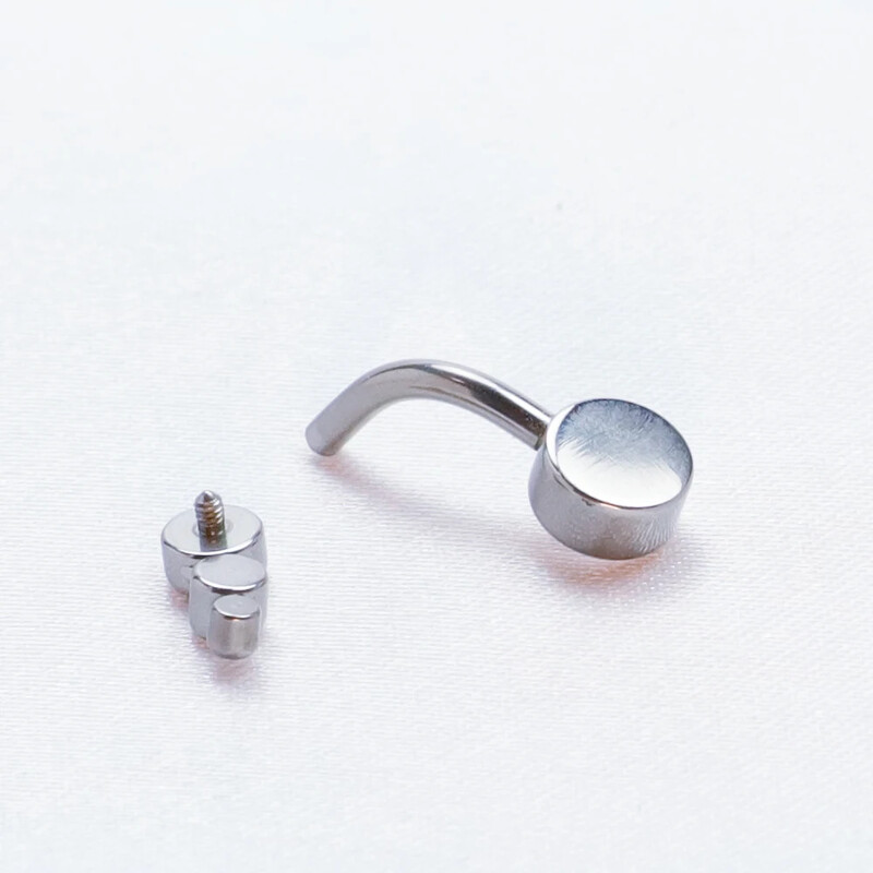 ASTM F136 Piercing pentru buric din titan, cu diafragmă cu zircon, Helix, Labret industrial, inel pentru buric Nombril, bijuterii pentru corp pentru femei