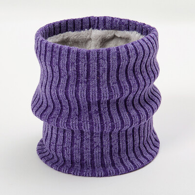 2023 Moda femei eșarfă tricotată solid cașmer cașmer de iarnă eșarfe damă caldă lână blană groasă unisex bărbați gât eșarfe inel