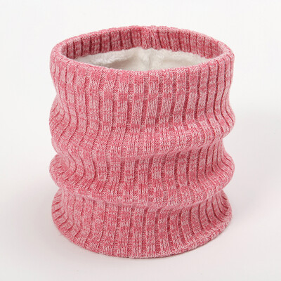 2023 Moda femei eșarfă tricotată solid cașmer cașmer de iarnă eșarfe damă caldă lână blană groasă unisex bărbați gât eșarfe inel