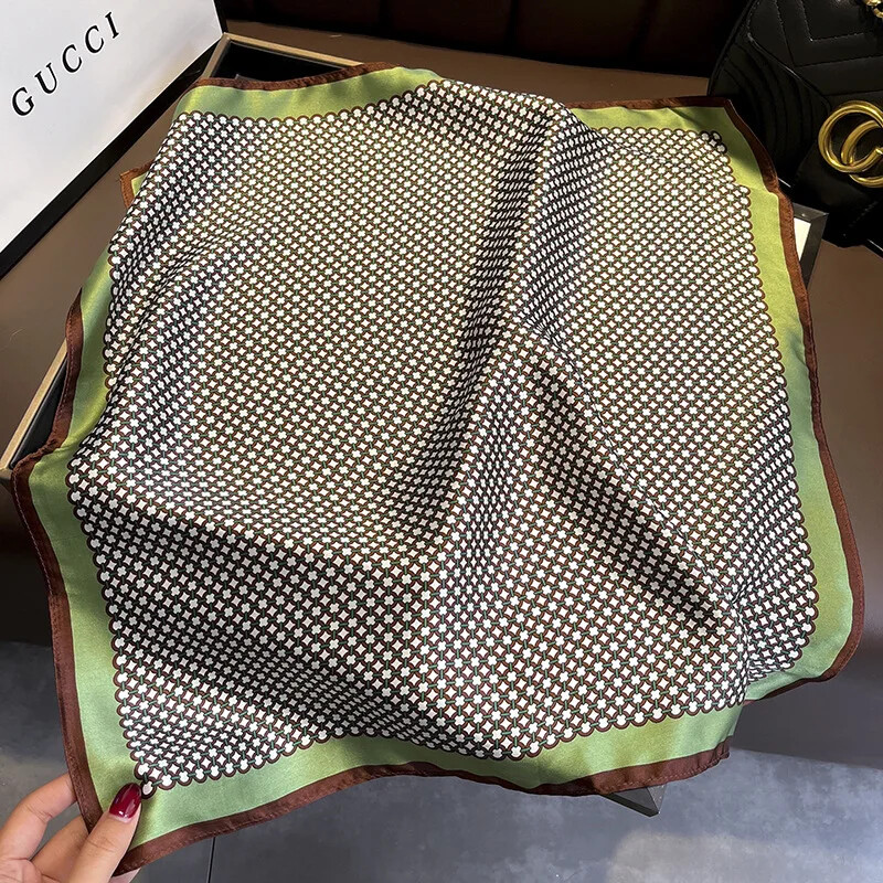 100% mătase, toamnă 2024, eșarfe de modă pentru femei, nou batic rezistent la praf, prosop pătrat de protecție solară popular, șal cu imprimeu de leopard de lux