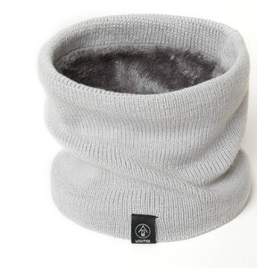 Tvirtas kašmyro pliušinis šiltas žiemos žiedinis šalikas, moteriškas vyriškas megztas viso veido kaukė snood kaklaskarės Bufanda storas duslintuvas 2022 m.