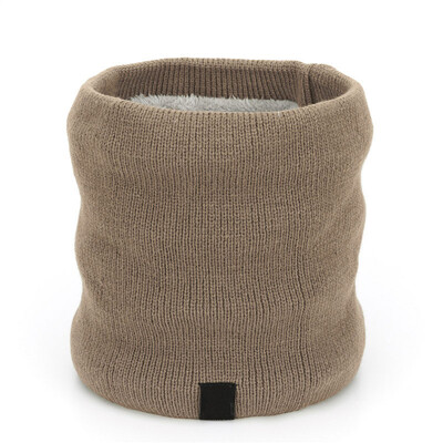 Téli női kötött sál Divat uniszex sálak Melegítő Snood Lady Warm Férfi Nyak Sál Gyűrű