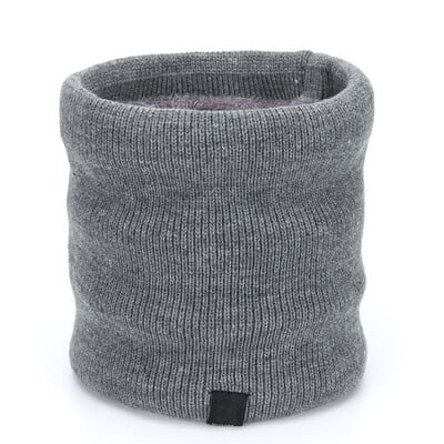 Téli női kötött sál Divat uniszex sálak Melegítő Snood Lady Warm Férfi Nyak Sál Gyűrű