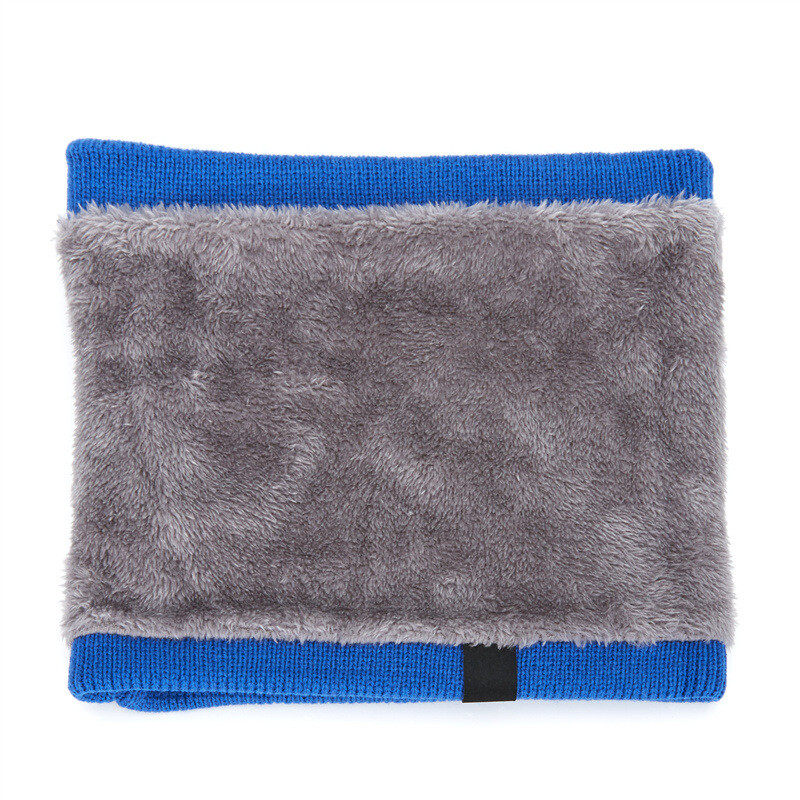 Téli női kötött sál Divat uniszex sálak Melegítő Snood Lady Warm Férfi Nyak Sál Gyűrű