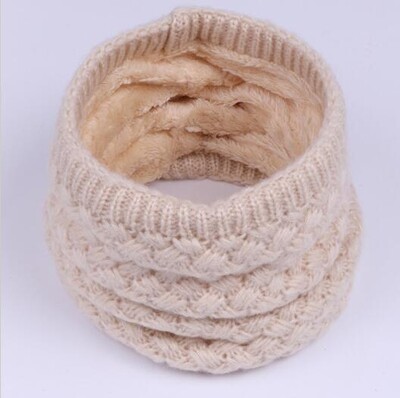 Copii Fete/Băieți Esarfă Infinit tricotată de iarnă Polar Fleece Încălzitor pentru gât