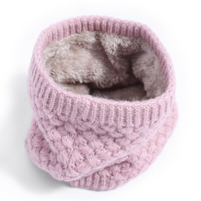 Copii Fete/Băieți Esarfă Infinit tricotată de iarnă Polar Fleece Încălzitor pentru gât