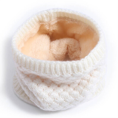 Copii Fete/Băieți Esarfă Infinit tricotată de iarnă Polar Fleece Încălzitor pentru gât