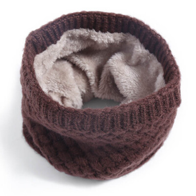 Copii Fete/Băieți Esarfă Infinit tricotată de iarnă Polar Fleece Încălzitor pentru gât