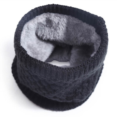 Copii Fete/Băieți Esarfă Infinit tricotată de iarnă Polar Fleece Încălzitor pentru gât