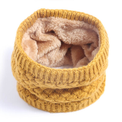 Copii Fete/Băieți Esarfă Infinit tricotată de iarnă Polar Fleece Încălzitor pentru gât