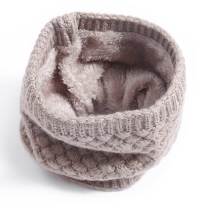 Copii Fete/Băieți Esarfă Infinit tricotată de iarnă Polar Fleece Încălzitor pentru gât