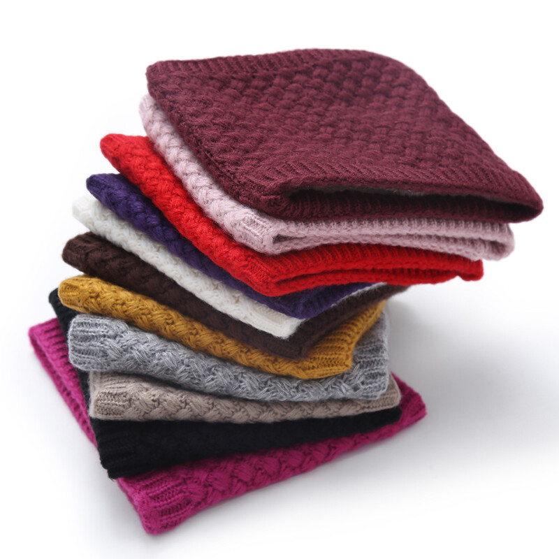 Copii Fete/Băieți Esarfă Infinit tricotată de iarnă Polar Fleece Încălzitor pentru gât