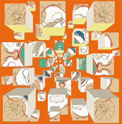 Eșarfă din mătase sarg de 90 cm, șal de modă, eșarfă pătrată de marcă de lux pentru femei, Bandana Hijab, Foulard, batic, eșarfe pentru cap, 2023, nou