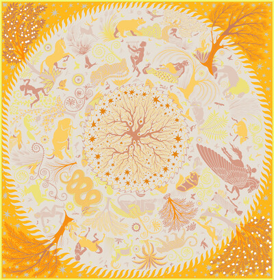 Eșarfă din mătase sarg de 90 cm, șal de modă, eșarfă pătrată de marcă de lux pentru femei, Bandana Hijab, Foulard, batic, eșarfe pentru cap, 2023, nou