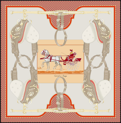 Eșarfă din mătase sarg de 90 cm, șal de modă, eșarfă pătrată de marcă de lux pentru femei, Bandana Hijab, Foulard, batic, eșarfe pentru cap, 2023, nou