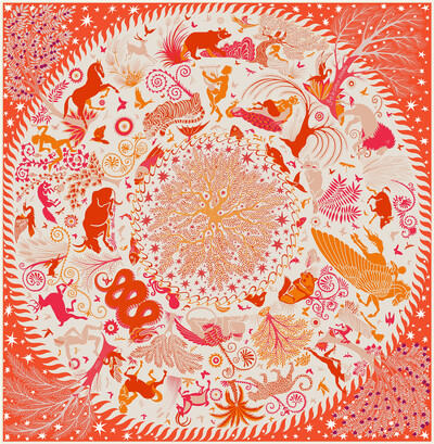 Eșarfă din mătase sarg de 90 cm, șal de modă, eșarfă pătrată de marcă de lux pentru femei, Bandana Hijab, Foulard, batic, eșarfe pentru cap, 2023, nou