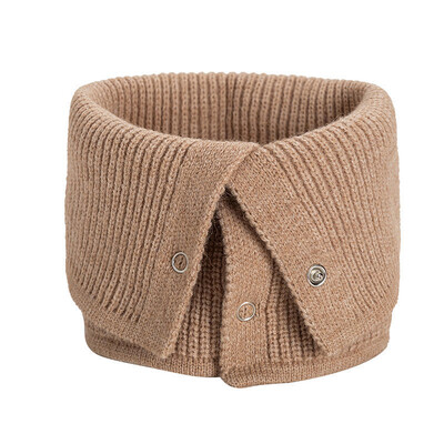 Novi zimski pleteni topli prstenasti šal za žene Modni ženski snood oko vrata Unisex omoti Šalovi Marame Ženski rastezljivi Bufanda