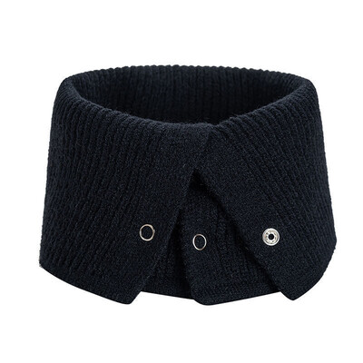 Novi zimski pleteni topli prstenasti šal za žene Modni ženski snood oko vrata Unisex omoti Šalovi Marame Ženski rastezljivi Bufanda