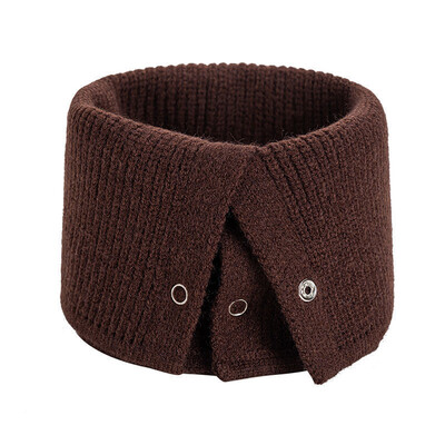 Novi zimski pleteni topli prstenasti šal za žene Modni ženski snood oko vrata Unisex omoti Šalovi Marame Ženski rastezljivi Bufanda