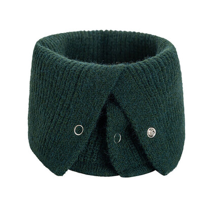 Novi zimski pleteni topli prstenasti šal za žene Modni ženski snood oko vrata Unisex omoti Šalovi Marame Ženski rastezljivi Bufanda