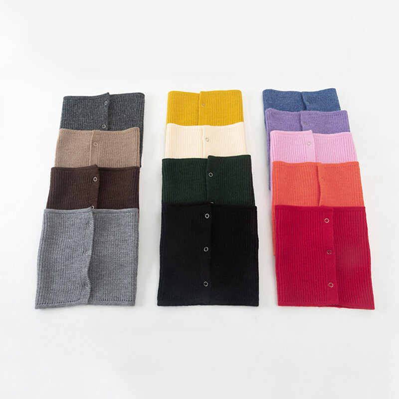 Novi zimski pleteni topli prstenasti šal za žene Modni ženski snood oko vrata Unisex omoti Šalovi Marame Ženski rastezljivi Bufanda