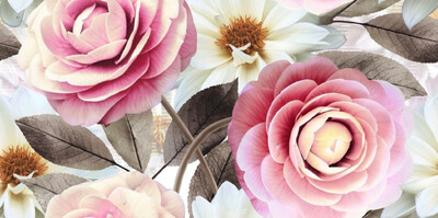 Tapeta prilagođene veličine Grana ruže Mural Europska TV pozadina Zid Dnevni boravak Spavaća soba cvjetni ukras doma fotografije tapeta