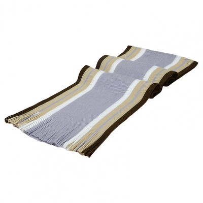 Eșarfă de iarnă elegantă, groasă, rezistentă la vânt, moale, clasică, cu dungi, moale, eșarfă pentru bărbați