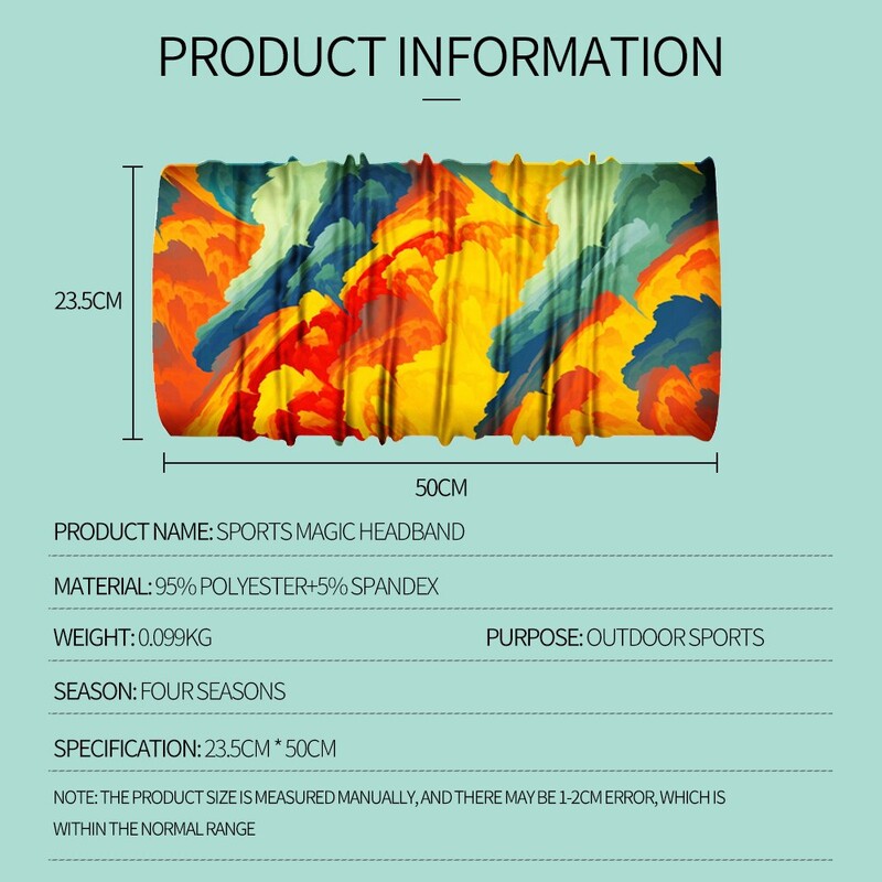 3 bucăți de camuflaj Bandana magică fără sudură Ghet pentru gât Bandă de cachetele pentru ciclism Tub de pescuit Protecție facială Bărbați Femei