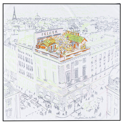 POBING Kézi tekercselt szálas selyem sál Női Erdei Zebra Négyzet Sálak Echarpes Foulard Femme Wrap Lady Bandana Hidzsáb 90cm