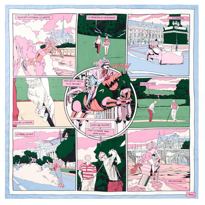 POBING Kézi tekercselt szálas selyem sál Női Erdei Zebra Négyzet Sálak Echarpes Foulard Femme Wrap Lady Bandana Hidzsáb 90cm