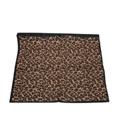 Eșarfă pătrată din bumbac, unisex, cu imprimeu de leopard, vintage, boemă, ciclism în aer liber