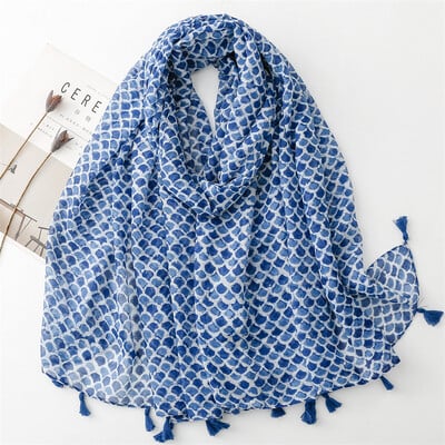 Vékony divat aztec paisley virágos bojt viszkóz kendő sál kiváló minőségű pakolás pashmina lopott Bufandas muszlim hidzsáb 180*90cm