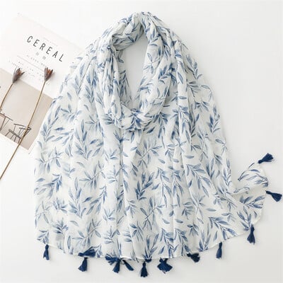 Vékony divat aztec paisley virágos bojt viszkóz kendő sál kiváló minőségű pakolás pashmina lopott Bufandas muszlim hidzsáb 180*90cm