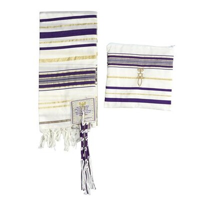 Ebreju tallit šalle vīriešu/sieviešu šalle lūgšana Israel Stye poliestera pashmina 50x180cm