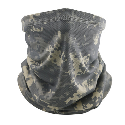 Camo Tactical Kaukė Kaklas Getrai Apdangalas Veidas Bandana Sun Cool Dviračiai Medžioklė Žygiai Stovyklavietė Šalikas Vyrai Moterys