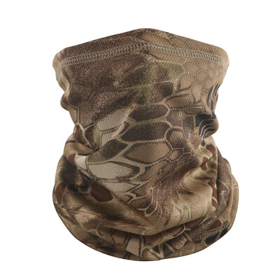 Camo Tactical Kaukė Kaklas Getrai Apdangalas Veidas Bandana Sun Cool Dviračiai Medžioklė Žygiai Stovyklavietė Šalikas Vyrai Moterys