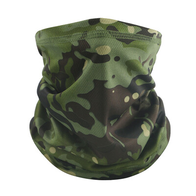 Camo Tactical Kaukė Kaklas Getrai Apdangalas Veidas Bandana Sun Cool Dviračiai Medžioklė Žygiai Stovyklavietė Šalikas Vyrai Moterys