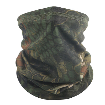Camo Tactical Kaukė Kaklas Getrai Apdangalas Veidas Bandana Sun Cool Dviračiai Medžioklė Žygiai Stovyklavietė Šalikas Vyrai Moterys